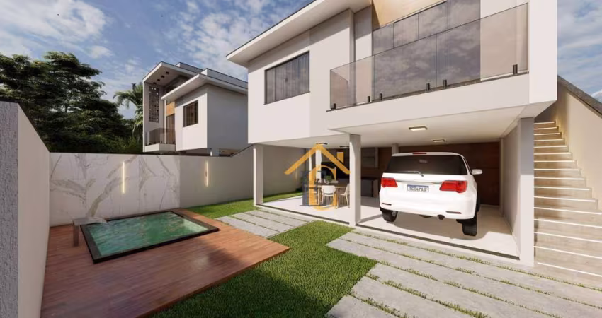 Casa com 3 dormitórios à venda, 120 m² por R$ 515.000,00 - Colinas - Rio das Ostras/RJ