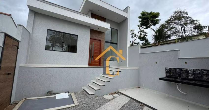Casa com 2 dormitórios à venda, 76 m² por R$ 450.000,00 - Jardim Campomar - Rio das Ostras/RJ