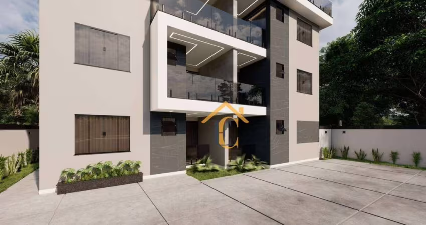 Apartamento com 2 dormitórios à venda, 61 m² por R$ 320.000 - Atlântica - Rio das Ostras/RJ
