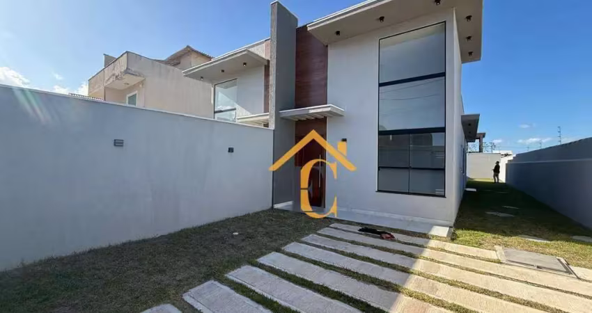 Casa com 3 dormitórios à venda, 80 m² por r$ 480.000,00 - verdes mares - rio das ostras/rj