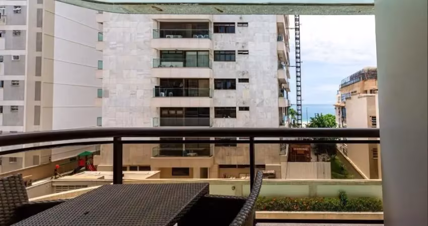 Ipanema excelente 2 quartos (suíte) varanda vista parcial mar - entrar e morar.