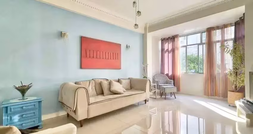 Excelente 3 quartos (suíte) a 150 metros da praia de ipanema - claro e arejado.
