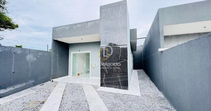 Casa 2 quartos suite com espaço de terreno