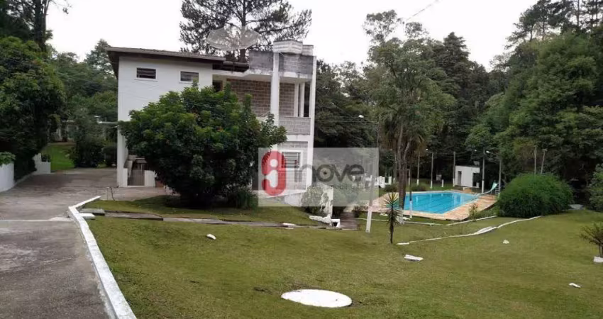 Chácara com 13 dormitórios à venda, 16400 m² por r$ 3.500.000,00 - estância santa maria do portão - atibaia/sp