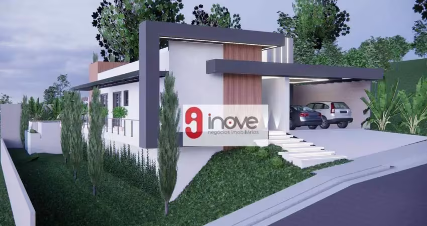 Casa com 3 dormitórios à venda, 274 m² por r$ 2.200.000,00 - shambala iii - atibaia/sp