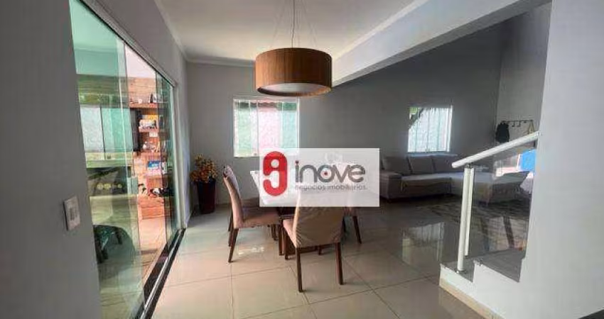 Casa com 3 dormitórios, 167 m² - venda por r$ 1.089.000,00 ou aluguel por r$ 5.370,00/mês - jardim paulista - atibaia/sp
