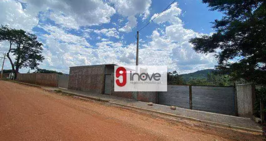 Galpão para alugar, 40 m² por r$ 5.500,00/mês - rosário - atibaia/sp