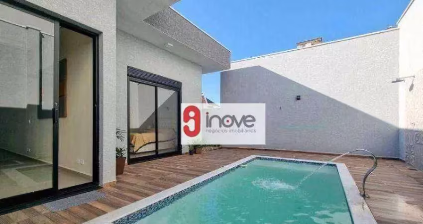 Casa com 3 dormitórios à venda, 233 m² por r$ 1.699.000,00 - condomínio residencial água verde - atibaia/sp