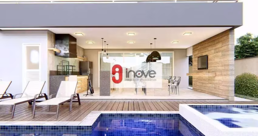 Casa com 3 dormitórios à venda, 197 m² por r$ 1.850.000,00 - chácaras maringá - atibaia/sp