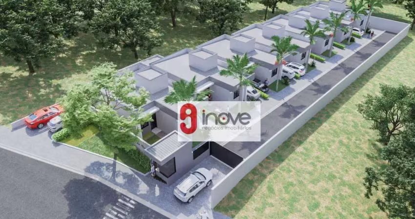Casa com 3 dormitórios à venda, 70 m² por r$ 399.000 - usina - atibaia/sp