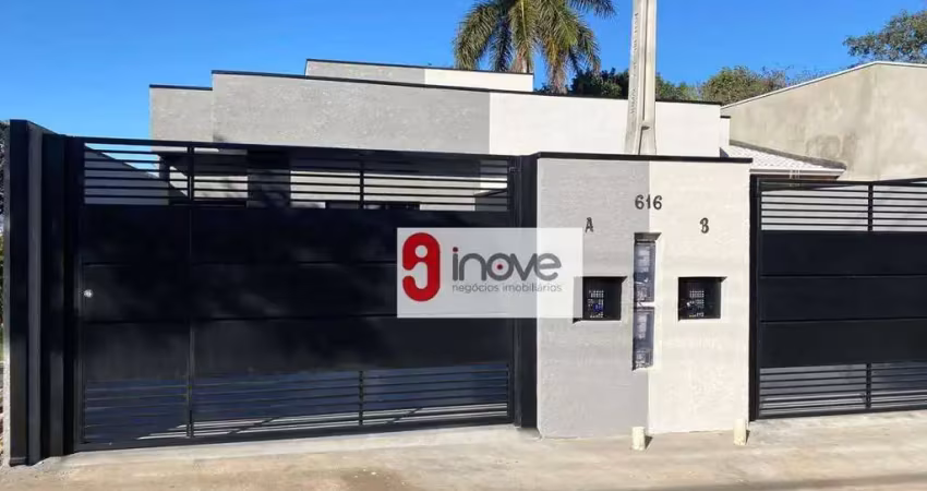 Casa com 2 dormitórios à venda, 60 m² por r$ 440.000,00 - jardim são felipe - atibaia/sp