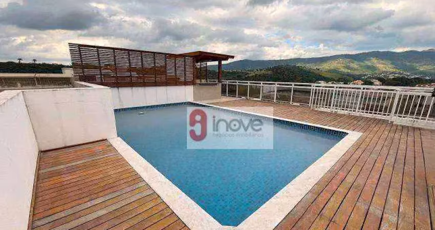 Apartamento com 2 dormitórios à venda, 119 m² por r$ 1.085.000 - nova gardênia - atibaia/sp