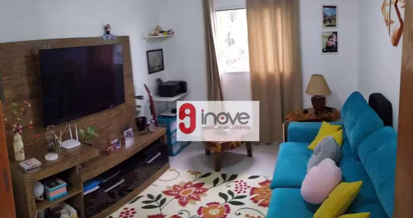 Apartamento com 1 dormitório à venda, 46 m² por r$ 210.000,00 - jardim colonial - atibaia/sp