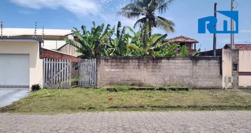 Terreno Plano e Murado à Venda no Pontal Santa Marina - Caraguatatuba