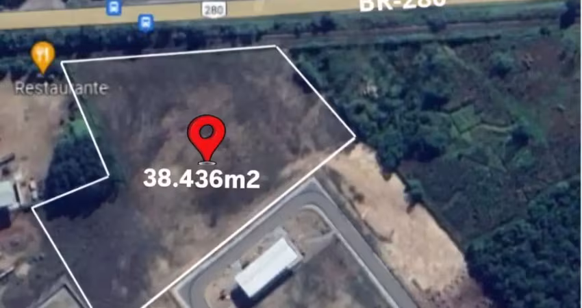 Terreno comercial à venda na Volta Redonda, Araquari 