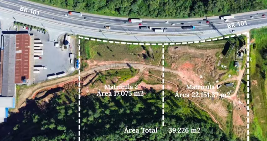 Terreno comercial à venda na Zona Industrial, Joinville 