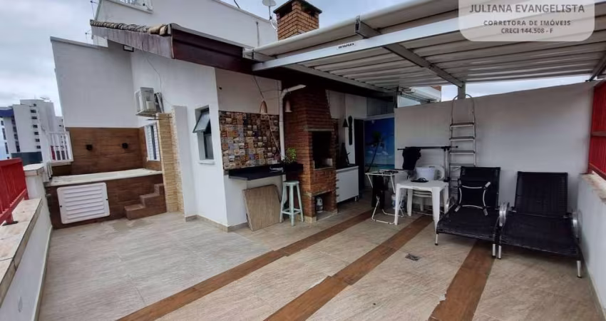 Cobertura à venda no bairro Martim de Sá, vista mar - Caraguatatuba/SP