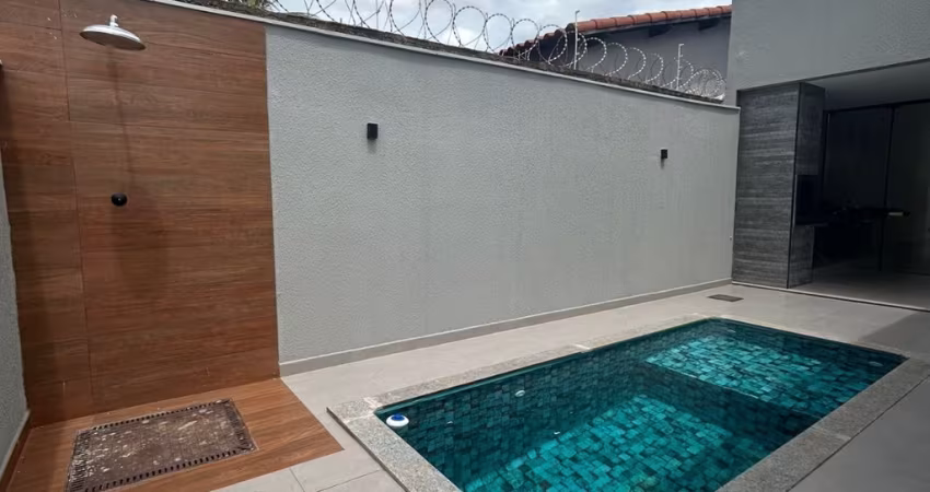 Linda casa recém construída no Bairro Jardim Patrícia