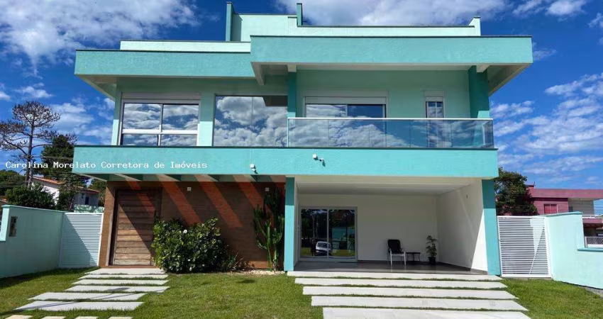 Casa Alto Padrão para Venda em Florianópolis, São João do Rio Vermelho, 4 dormitórios, 4 suítes, 5 banheiros, 4 vagas