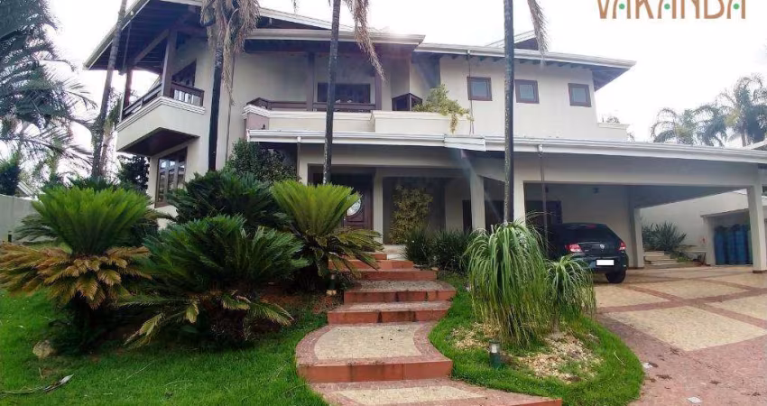 Casa com 3 dormitórios à venda, 502 m² por R$ 2.500.000,00 - Condomínio Monte Carlo - Valinhos/SP