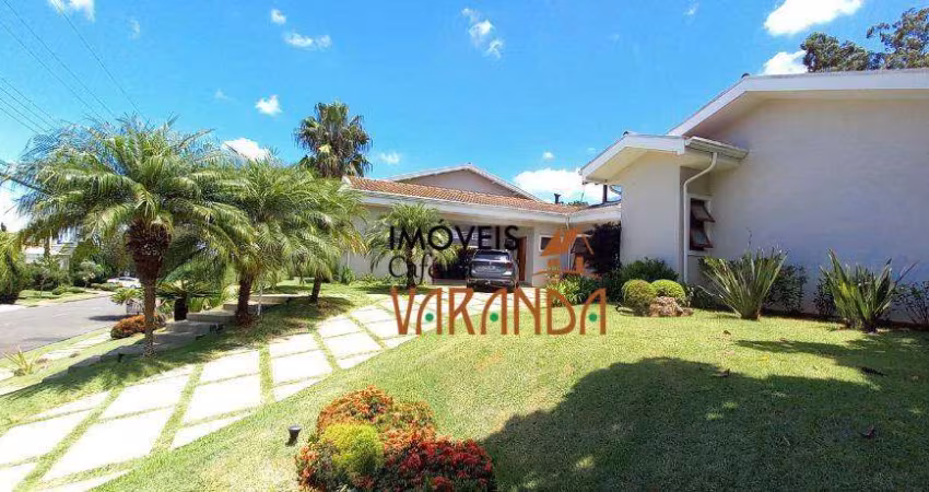 Casa com 4 dormitórios à venda, 367 m² por R$ 2.990.000,00 - Condomínio Village Visconde de Itamaracá  - Valinhos/SP