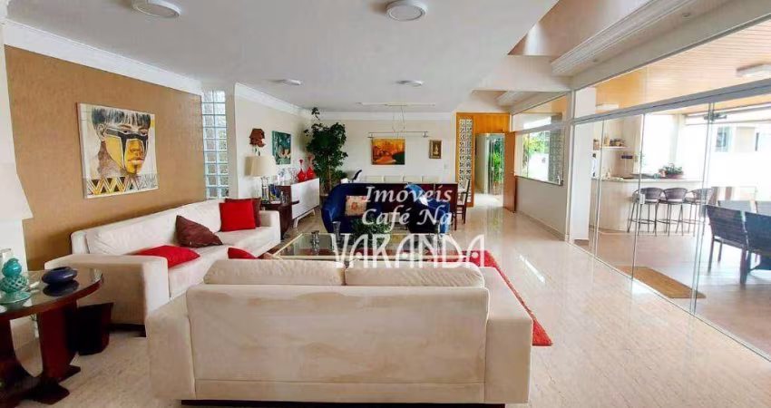 Casa com 5 dormitórios à venda, 593 m² por R$ 4.500.000,00 - Condomínio Village Visconde de Itamaracá  - Valinhos/SP