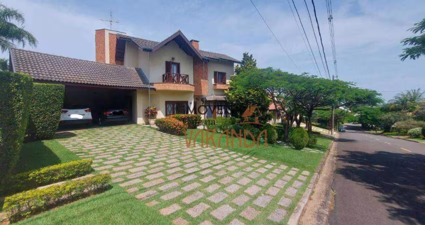 Casa com 4 dormitórios à venda, 398 m² por R$ 3.100.000,00 - Condomínio Village Visconde de Itamaracá  - Valinhos/SP