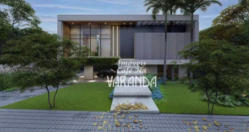 Casa com 4 dormitórios à venda, 577 m² por R$ 7.000.000,00 - Loteamento Residencial Entre Verdes (Sousas) - Campinas/SP