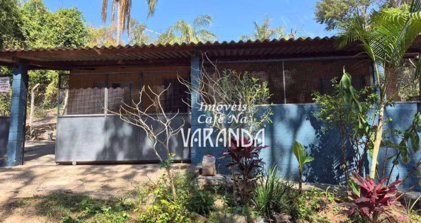 Chácara com 2 dormitórios à venda, 4155 m² por r$ 450.000,00 - chácaras alpina - valinhos/sp