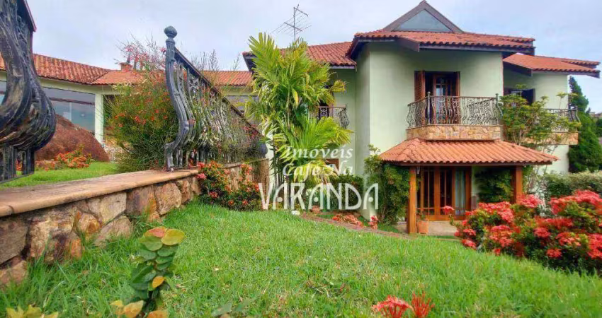 Casa à venda, 420 m² por r$ 1.850.000,00 - condomínio moinho de vento - valinhos/sp