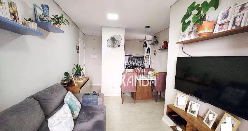 Apartamento com 3 dormitórios à venda, 53 m² por r$ 425.000,00 - condomínio alta vista - valinhos/sp