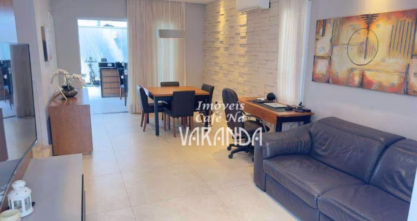Casa com 3 dormitórios à venda, 187 m² por R$ 1.740.000,00 - Condomínio Via Verona - Valinhos/SP