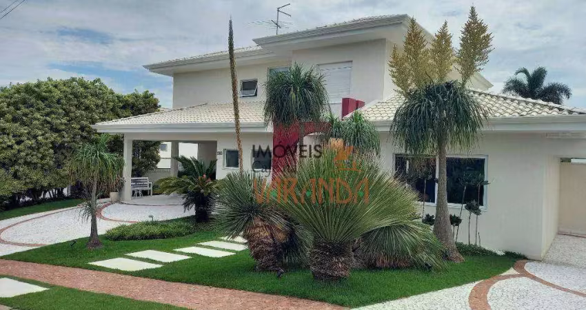 Casa com 5 dormitórios à venda, 582 m² por r$ 5.500.000,00 - condomínio village visconde de itamaracá  - valinhos/sp