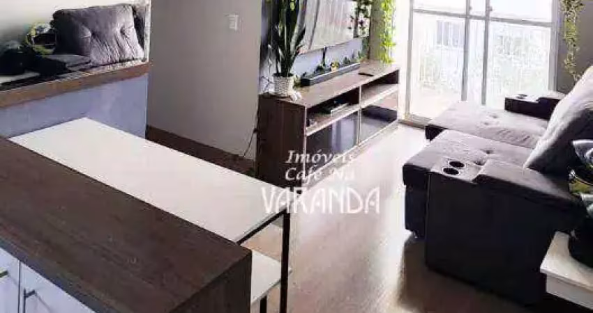 Apartamento com 2 dormitórios à venda, 48 m² por r$ 335.000,00 - mais campos salles  - valinhos/sp