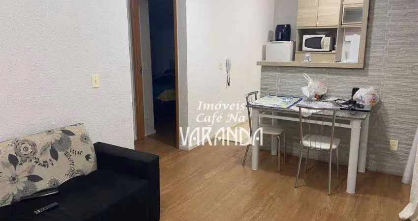 Apartamento com 2 dormitórios à venda, 44 m² por r$ 243.000,00 - jardim centenário - campinas/sp