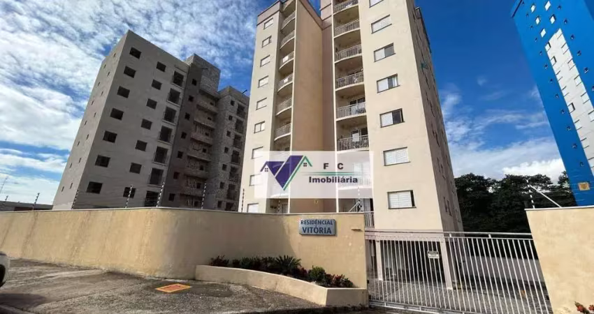Apartamento à venda no condomínio residencial vitória, valinhos/sp