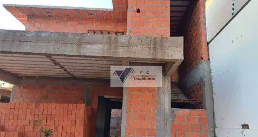 Excelente sobrado em construção no bairro morada da lua em vinhedo/sp