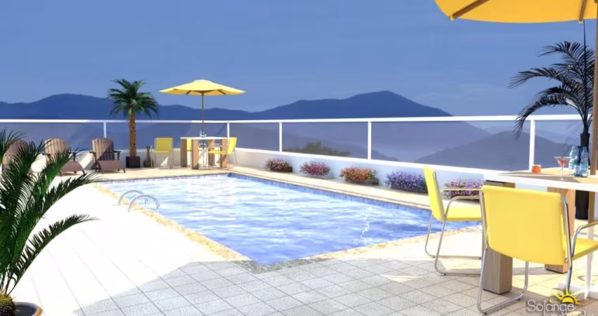 Término de Construção - Andar Alto - 2 Dormitórios (1 Suíte) - Varanda Gourmet - Vista Para a Praia