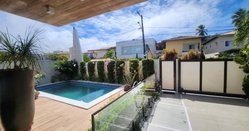 Casa em Condomínio para Venda em Lauro de Freitas, Vilas do Atlântico, 4 suítes, 5 banheiros, 1 vaga