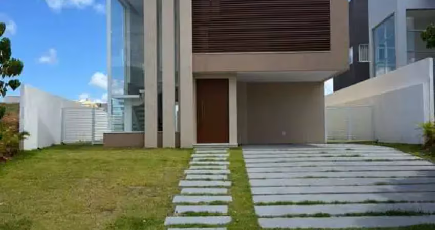 Casa em condomínio para venda em camaçari, alphaville (abrantes), 5 dormitórios, 1 suíte, 2 banheiros, 1 vaga