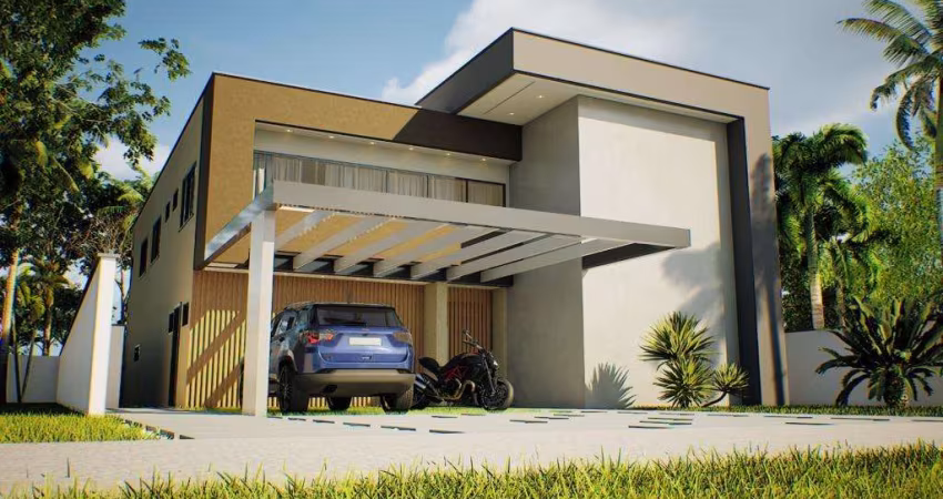 Casa em Condomínio para Venda em Camaçari, Alphaville (Abrantes), 5 suítes, 6 banheiros, 2 vagas