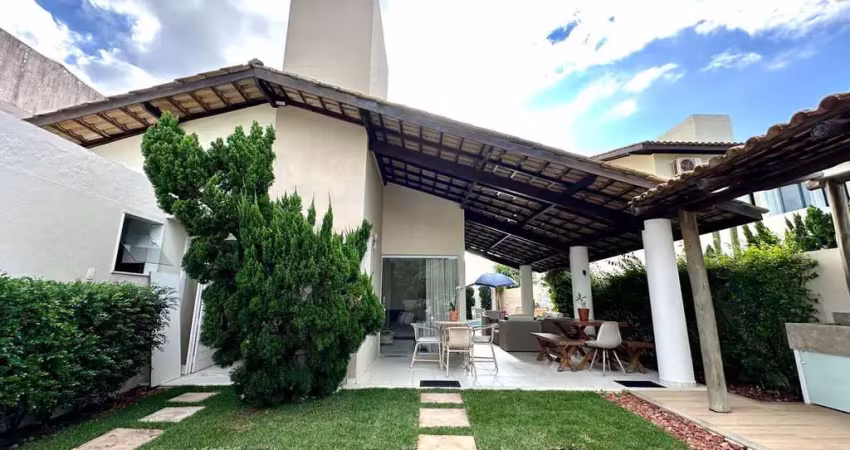 Casa em condomínio para venda em lauro de freitas, buraquinho, 3 suítes, 4 vagas