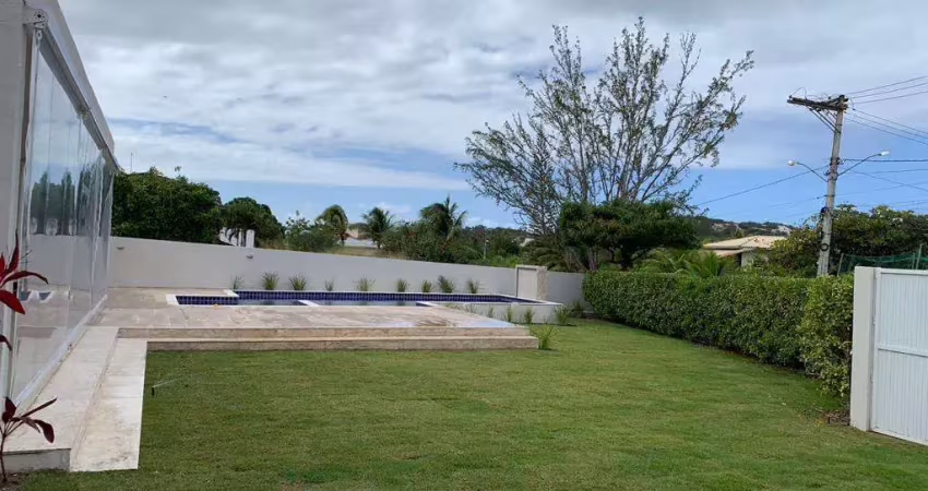 Casa em condomínio para venda em camaçari, busca vida (abrantes), 4 dormitórios, 5 suítes, 4 vagas