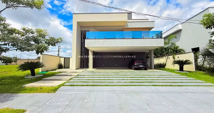 Casa imponente no alphaville – nascente, piscina com hidro e 5 suítes