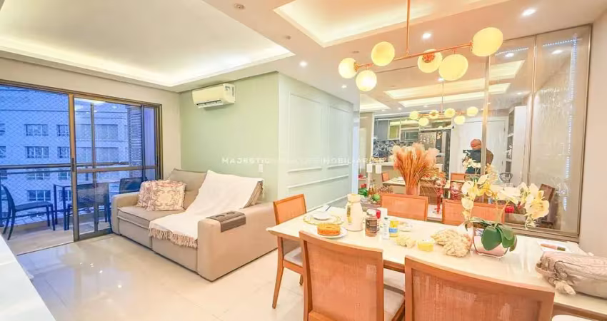 Apartamento de 3 quartos reformado e mobiliado  à venda – condomínio jardins de toscana – complexo jardins