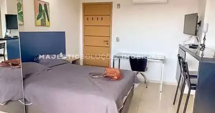 Apartamento mobiliado no calhau para locação com 1 quarto - studio designer