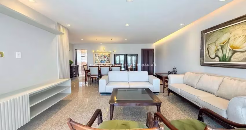 Alugo apartamento mobiliado com 4 dormitórios na peninsula ponta d'areia - edificio san juan.