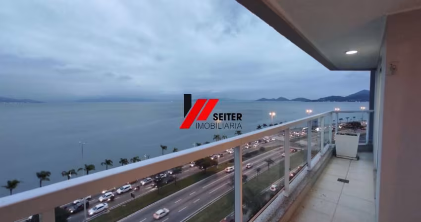 Apartamento 2 suites com vista livre para o mar 152 m2 sobre a beira mar de florianopolis