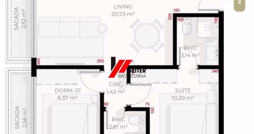 Apartamento à Venda no Teahupoo Santa Mônica