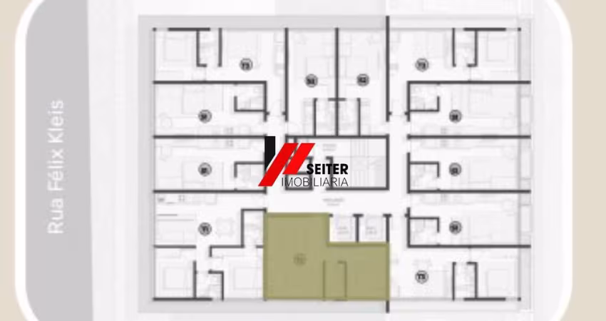 Apartamento à venda com 1 dormitório no Teahupoo Santa Mônica Florianópolis